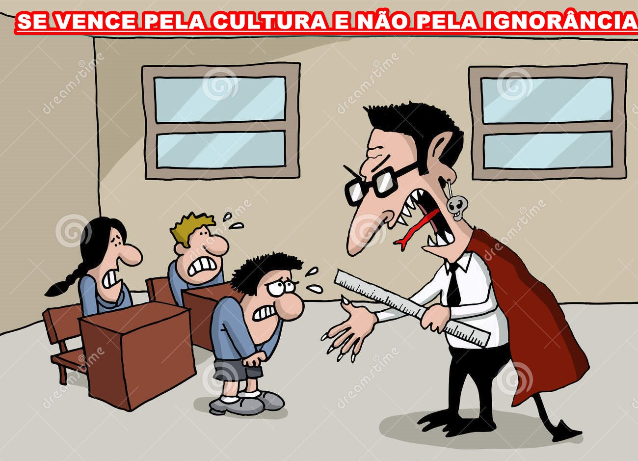  SE VENCE PELA CULTURA E NÃO PELA IGNORÂNCIA 