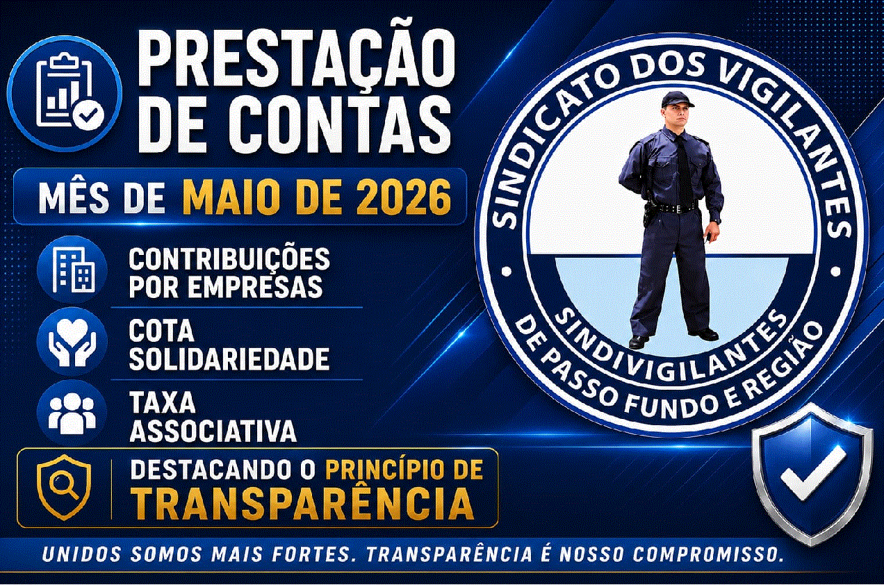 Prestação de Contas MAIO 2026